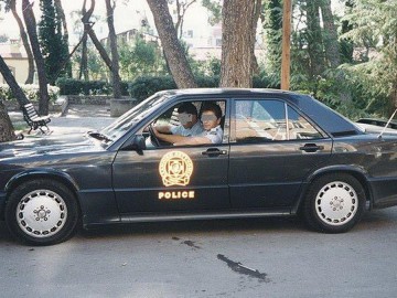  Super auta greckiej policji lat 90.